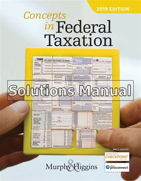 Full Download Concepts In Federal Taxation Solutions 