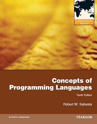 Read Concepts Of Programming Languages 10Th Edition Sebesta 