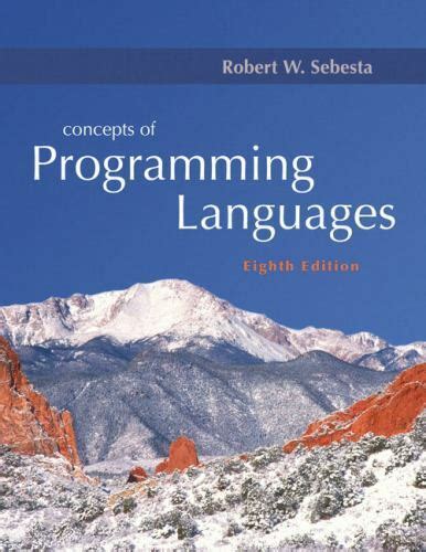 Read Concepts Of Programming Languages 8Th Edition Sebesta 