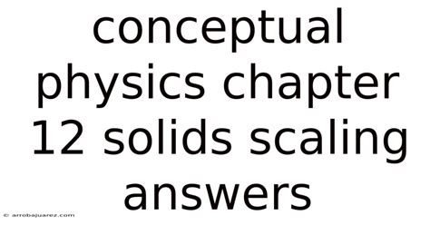Conceptual Physics Chapter 12 Answers Fornitureore