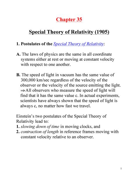 Conceptual Physics Chapter 35 Review Question Answers