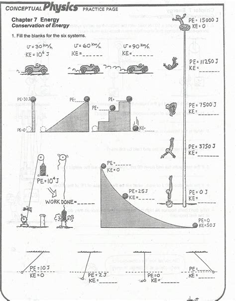 Conceptual Physics Chapter 7 Energy Answers Djmike