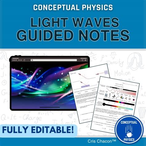 Conceptual Physics Light Waves Practice Answers