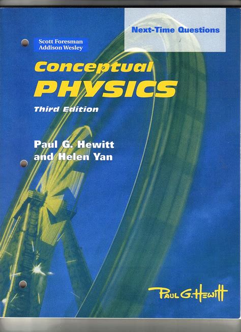 Conceptual Physics Third Edition Paul Hewitt Answer