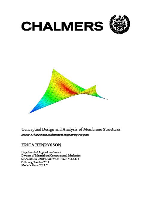 Read Conceptual Design And Analysis Of Membrane Structures 