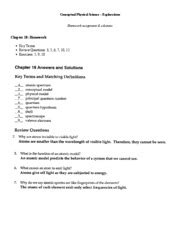 Read Online Conceptual Physical Science Explorations Chapter Review Questions 