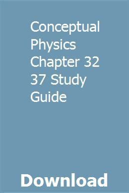Download Conceptual Physics Chapter 32 Reading Guide Answers 