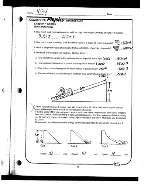 Read Online Conceptual Physics Chapter 7 Review Answers 