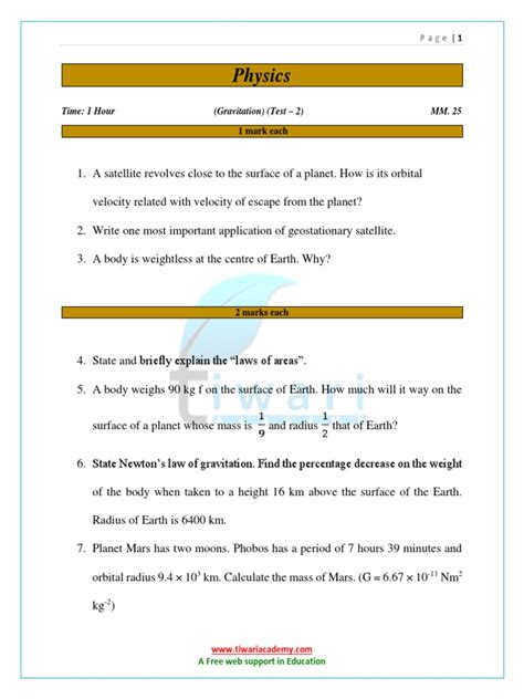 Full Download Conceptual Physics Chapter 8 Assessment Answers 