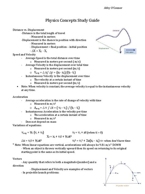 Read Conceptual Physics Study Guide 
