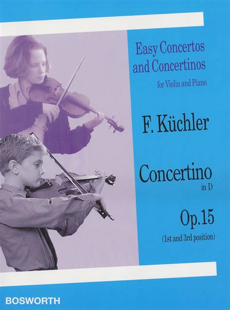 Full Download Concertino In D Op 15 Easy Concertos And Concertinos For Vln And Pno 