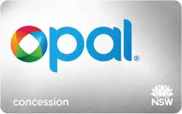 Concession Opal Card