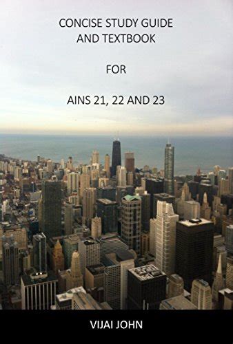 Concise Guide To Passing Ains 21 22 And 23 Exams Associate In General Insurance