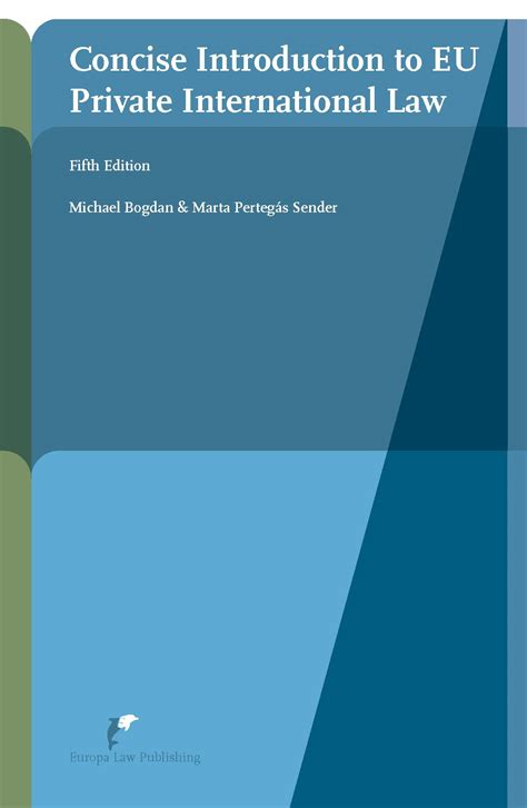 Concise Introduction To Eu Private International Law
