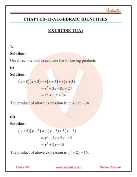 Concise Mathematics Class 8 Icse Solutions For Chapter Representing 3d In 2d - Representing 3d In 2d