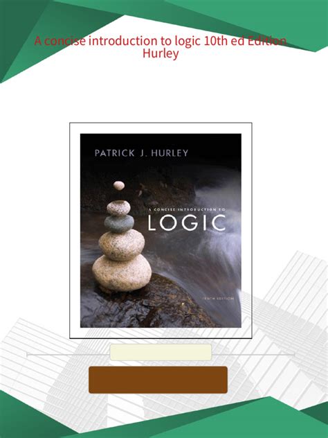 Read Concise Introduction To Logic 10Th Edition 