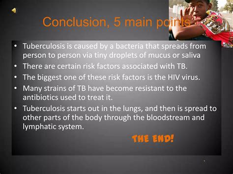 Conclusion Of Tuberculosis