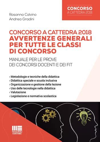 Full Download Concorso A Cattedra 2018 Avvertenze Generali Per Tutte Le Classi Di Concorso Manuale Per Le Prove Dei Concorsi Docenti E Dei Fit 