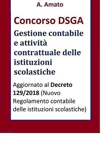 Full Download Concorso Dsga La Gestione Contabile E L Attivit Contrattuale Delle Istituzioni Scolastiche 