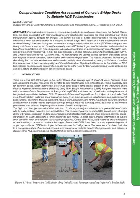 Concrete Structures Condition Assessment Guidelines