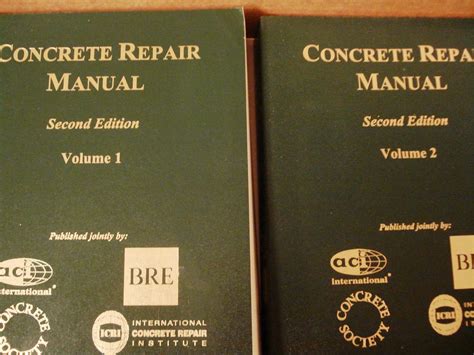 Download Concrete Repair Manual 3Rd Edition 