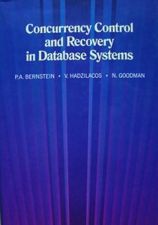 Full Download Concurrency Control And Recovery In Database Systems 