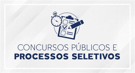 Concursos E Processos Seletivos