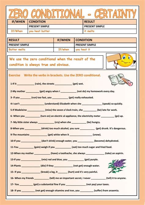 Conditional Language Worksheets Conditional Sentences Worksheet - Conditional Sentences Worksheet