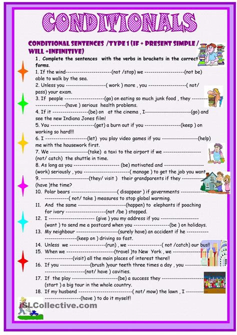Conditional Sentences Ii Exercise Easy Exercises On Types Of Sentences - Exercises On Types Of Sentences