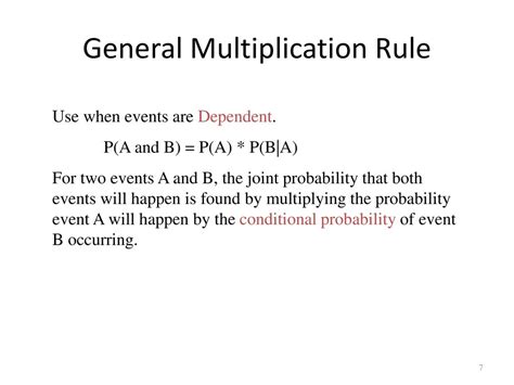 Read Conditional Probability And General Multiplication Rule 