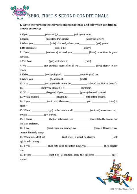 Conditionals 0 1 2 Exercises
