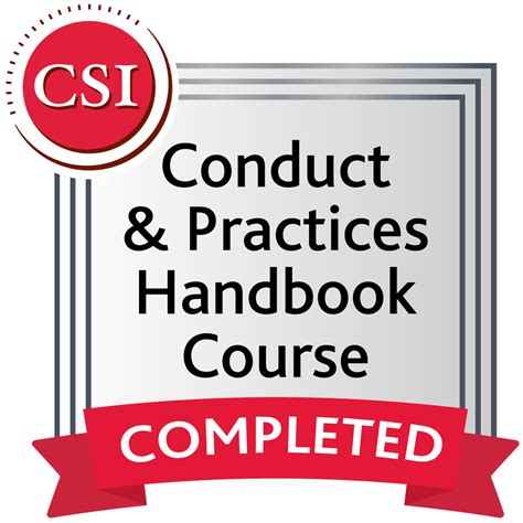 Full Download Conduct And Practices Handbook Study Guide 