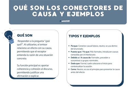 Conectores De Causa