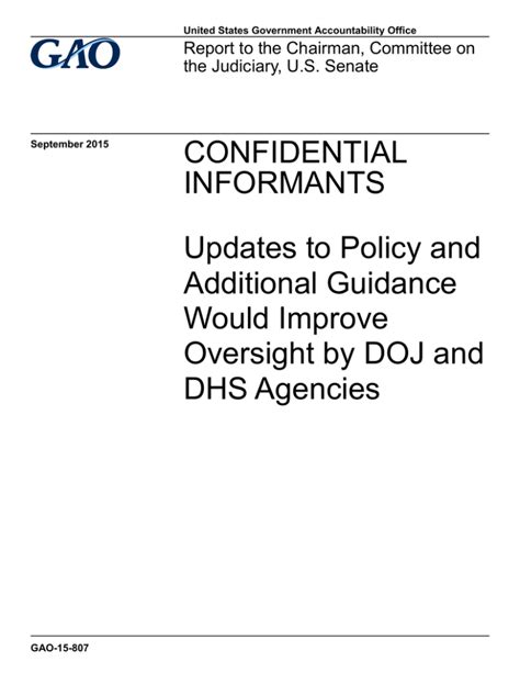 Full Download Confidential Informant Guidelines 