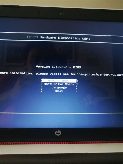 Configuration Of Remote Hp Pc Hardware Diagnostics Uefi