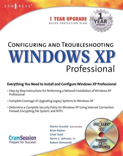 Configuring And Troubleshooting Windows Xp Professional With Cd Rom
