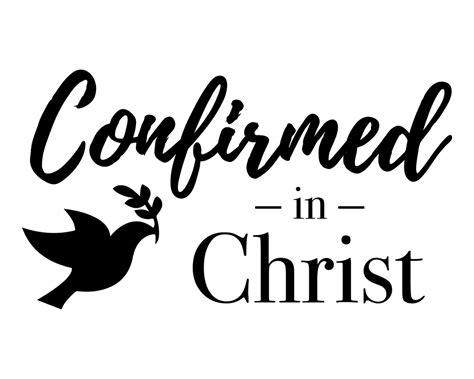Confirmed In Christ
