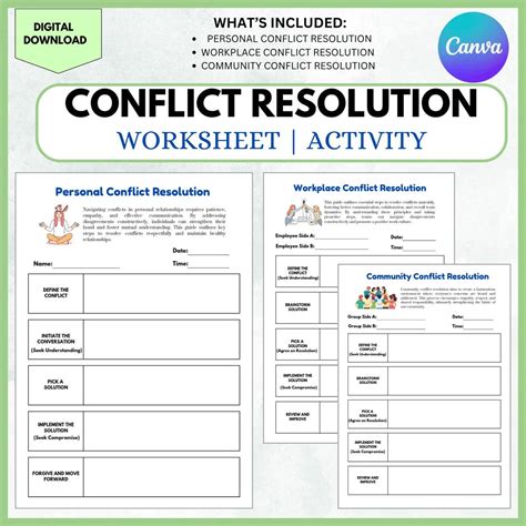 Conflict Resolution Workshop Outline