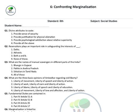Confronting Marginalisation Class 8 Questions And Answers