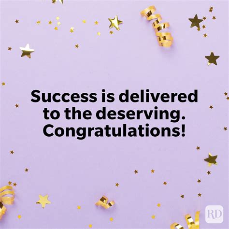 Congrats To All