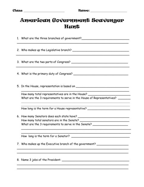Congress Scavenger Hunt Worksheet Answers   The Us Constitution Worksheet 2020vw Com - Congress Scavenger Hunt Worksheet Answers