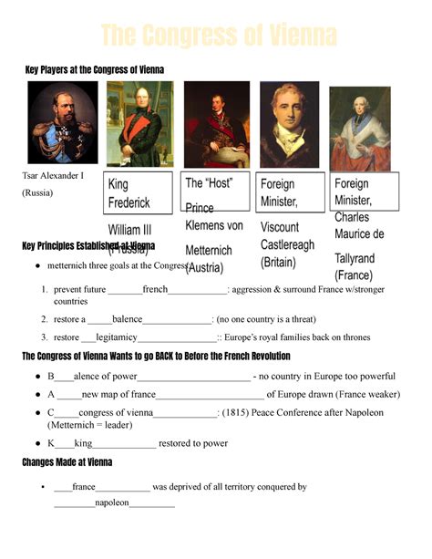 Full Download Congress Of Vienna Guided Answer Key 