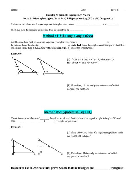 Read Online Congruence In Overlapping Triangles Form G 
