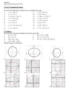 Conics Worksheet 1 Circles Answers   50 Conic Sections Worksheets On Quizizz Free Amp - Conics Worksheet 1 Circles Answers