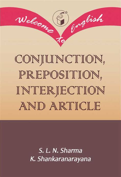 Conjunction Preposition Interjection Article 4th Print