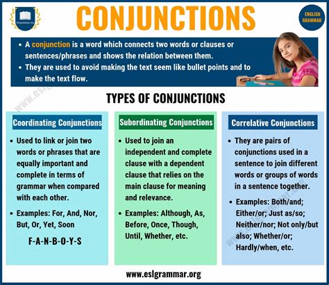 Conjunctions There Are Several Types Of Conjunctions In Conjunction Exercises For Grade 6 - Conjunction Exercises For Grade 6