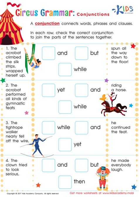 Conjunctions Worksheets And Activities Ereading Worksheets Coordinating Conjunctions Worksheet 6th Grade - Coordinating Conjunctions Worksheet 6th Grade
