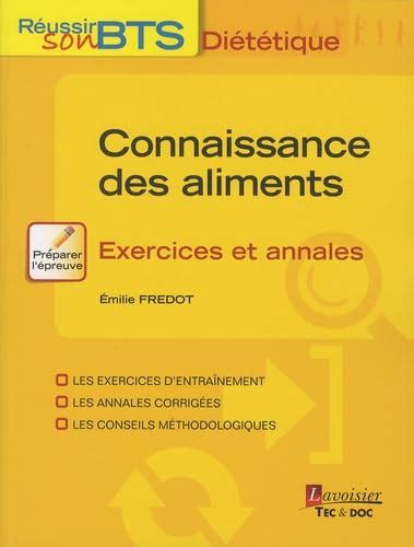 Connaissance Des Aliments Exercices Et Annales