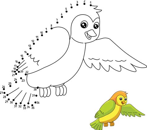 Connect The Dots Birds For Kids 1 Coloringartist Connect The Dots Owl - Connect The Dots Owl