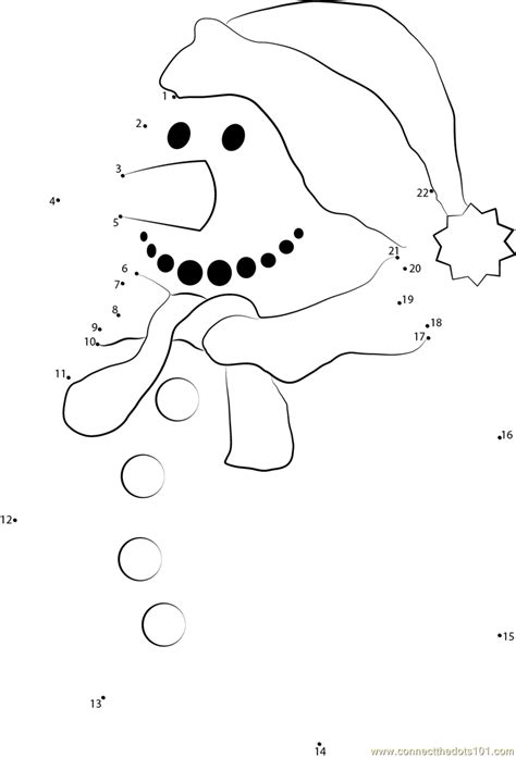 Connect The Dots Christmas Coloring Home Freeprintabletm Com Large Print Connect The Dots - Large Print Connect The Dots